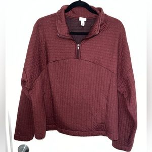 A New Day quilted quarter zip